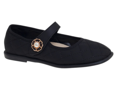 Туфли для девочки Сказка черный