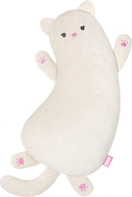 Мякиши подушка Кошечка Молли, бежево-серая 809