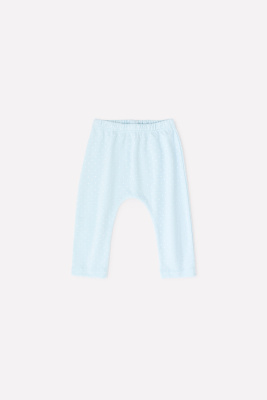 Брюки для девочки Crockid крапинка на нежно-голубом