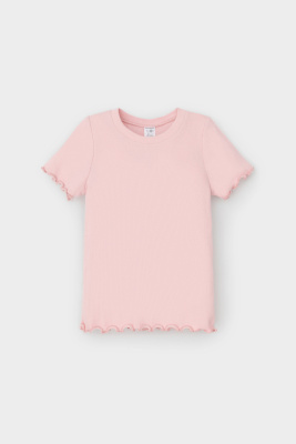 Футболка для девочки Crockid розовый жемчуг к549