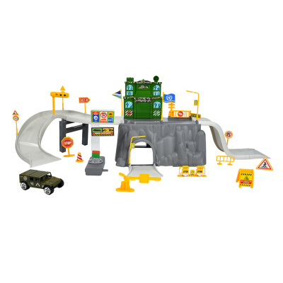 Игровой набор Парковка Бункер военных CHJIAHUIDA TOYS