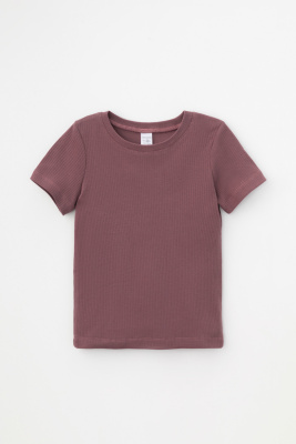 Футболка с коротким рукавом Crockid каштан