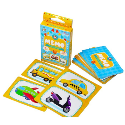 Игра МЕМО Транспорт. Серия АКТИВ time 04346