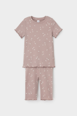 Пижама Crockid латте мини чайки