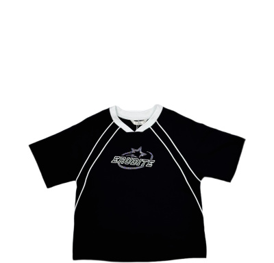 Футболка с коротким рукавом для девочки Deloras черный