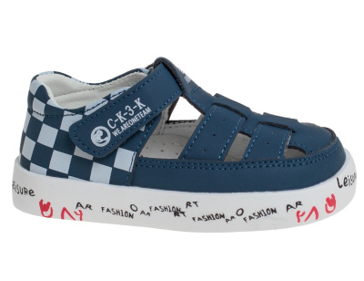 Сандалии для мальчика Сказка темно-синий