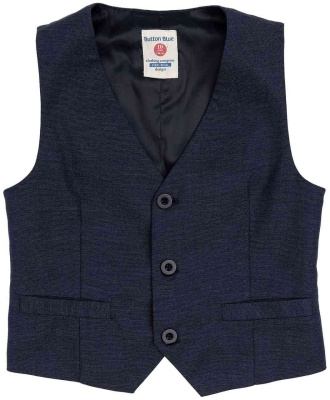 Жилет для мальчика Button Blue