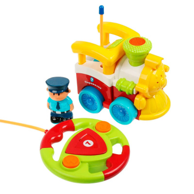 Радиоуправляемый паровозик 25+ песен и звуков.свет.кор Умка 