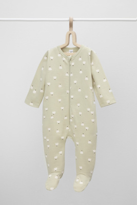 Комбинезон Crockid фисташковый мусс, колокольчик