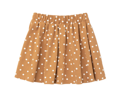 Юбка для девочки Crockid коричневый зимний снег к1276