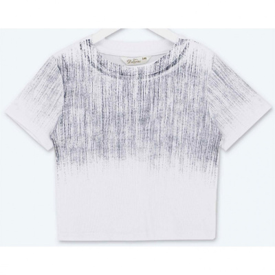 Футболка с коротким рукавом для девочки Deloras белый