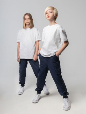 Брюки трикотажные Bodo темно-синий