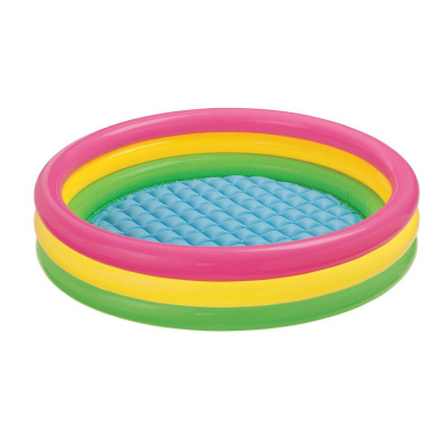 Бассейн 114х25 см "Радуга" INTEX 59431*
