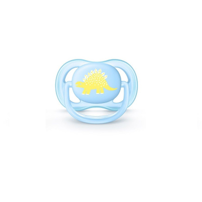 Пустышка  ULTRA AIR силиконовая 0-6 м  для мальчика AVENT