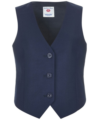 Жилет школьный для девочки Button Blue