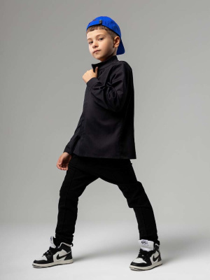 Сорочка с длинным рукавом Bodo черный