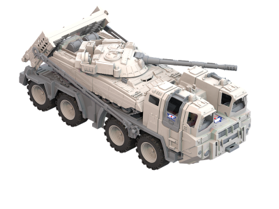 Автомобиль Арктика Военный тягач с танком 288 Норд 