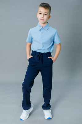 Брюки для мальчика Deloras синий
