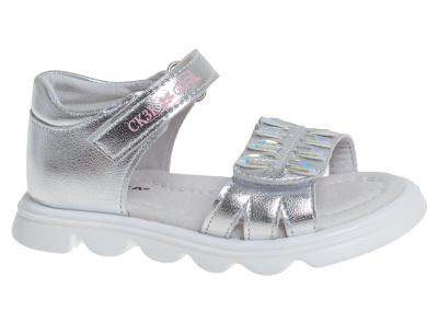 Босоножки для девочки Сказка серебро