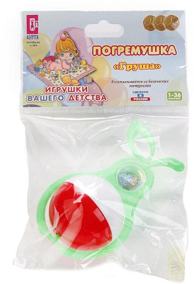 Погремушка груша 0108
