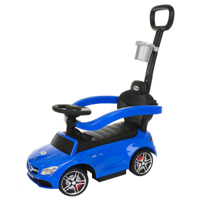 Каталка PITUSO MERCEDES-BENZ (ручка, бампер, подставка для ног) Blue/Синий