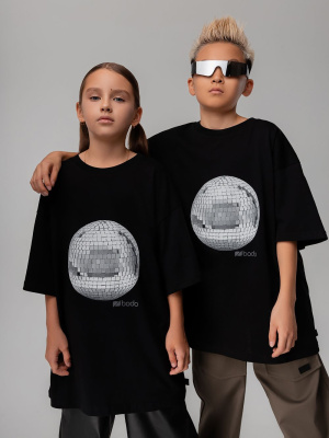 Футболка с коротким рукавом Bodo черный