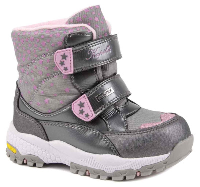 Ботинки для девочки Kapika серый