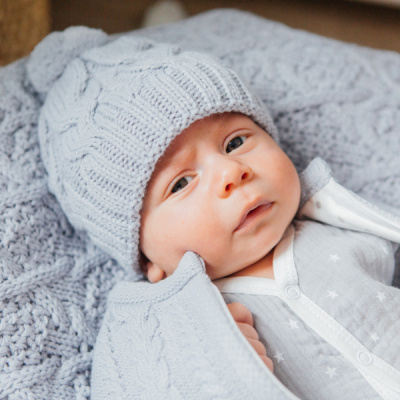 Шапка с завязками Babyedel Рим