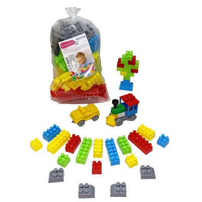 Конструктор "Elefantino" 100 дет., в/п 30*20*10 см