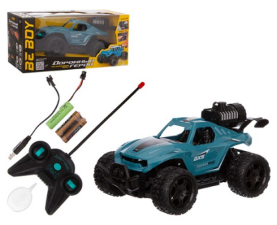 Машинка на пульте р/у  "BeBoy", пар, световые эффекты, USB зарядное устройство, 