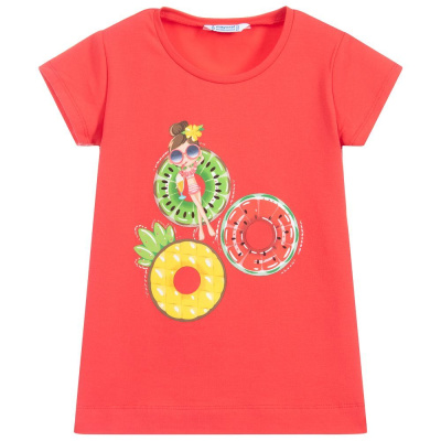 Футболка с коротким рукавом для девочки Mayoral