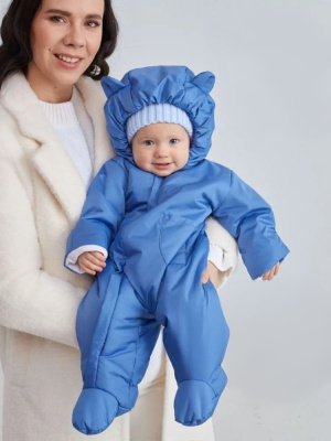 Комбинезон Luxury Baby Мимишки синий