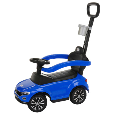 Каталка PITUSO VOLKSWAGEN (ручка, бампер, подставка для ног) Blue/Синий