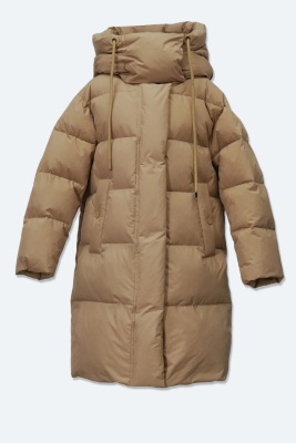 Пальто для девочки Deloras светло-коричневый