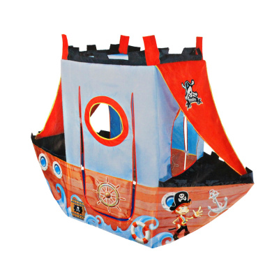 Домик-палатка Пиратский корабль размер в собранном виде 170*70*135 см, в сумочке 63*41*9 