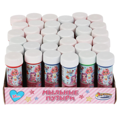 Мыльные пузыри куклы-модницы 60мл ИГРАЕМ ВМЕСТЕ 