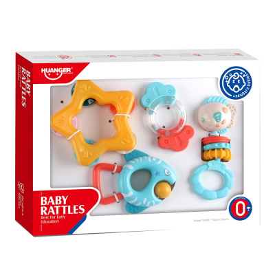 Игрушка HAUNGER Забавные погремушки набор 4 шт.(в кор.36 шт.)