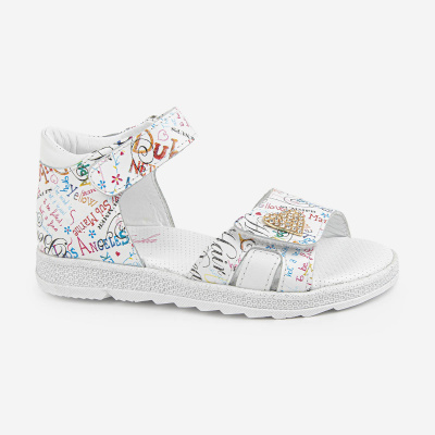 Босоножки для девочки Kapika белый