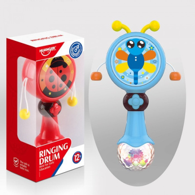 Игрушка погремушка СТРЕКОЗА 7,5*4,5*17 см HAUNGER (в кор.72 шт)