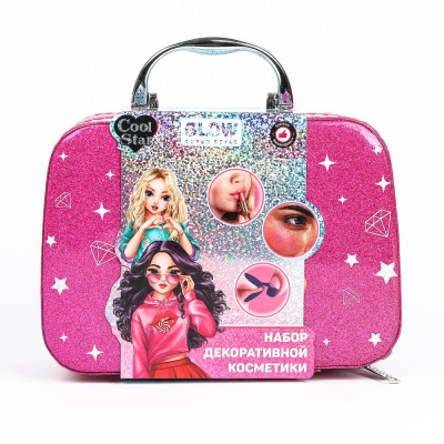 Набор косметики SC118452-CS лак д/ногтей,помада,блёстки,тени д/век,кисточки Cool Star