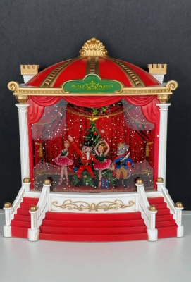 Сказочный театр Щелкунчик муз бат/USB,23х21см