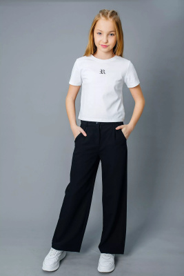 Брюки для девочки Deloras черный