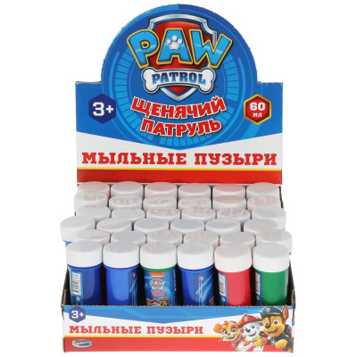Мыльные пузыри Щенячий Патруль 60мл ИГРАЕМ ВМЕСТЕ