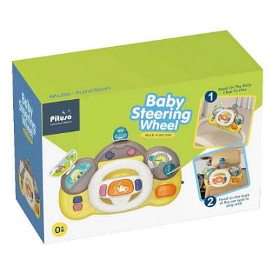 Развивающая игрушка Юный водитель свет,звук PITUSO 