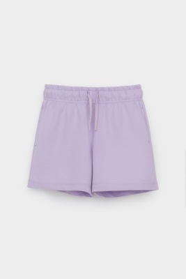 Шорты для девочки Crockid пастельно-лиловый к541
