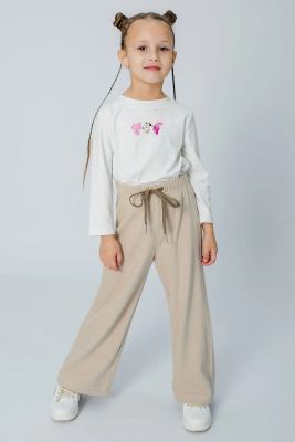 Брюки для девочки Deloras светло-коричневый