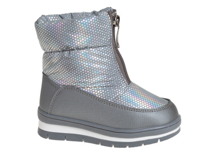 Сапоги для девочки Сказка серебро