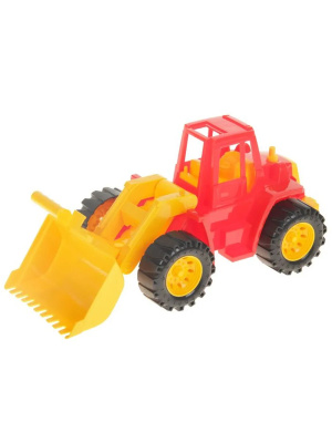 Трактор Ангара с грейдером