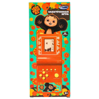 Электронная логическая игра Чебурашка кор.8*18*26,8см ИГРАЕМ ВМЕСТЕ