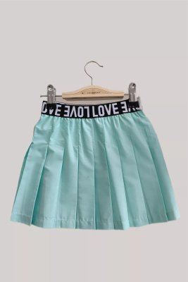 Юбка для девочки COLABEAR мятная зелень